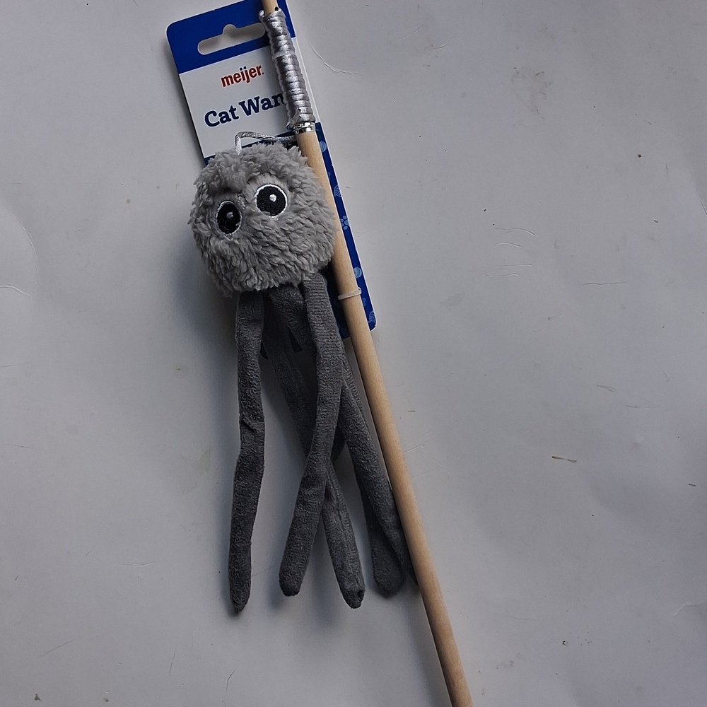 Octopus on pole cat Toy